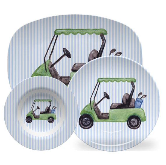 Luxury Hit The Greens HeatSafe™ Dinnerware - Oven Safe, Microwave Safe, Dishwasher Safe, BPA Fr... | Etsy (US)