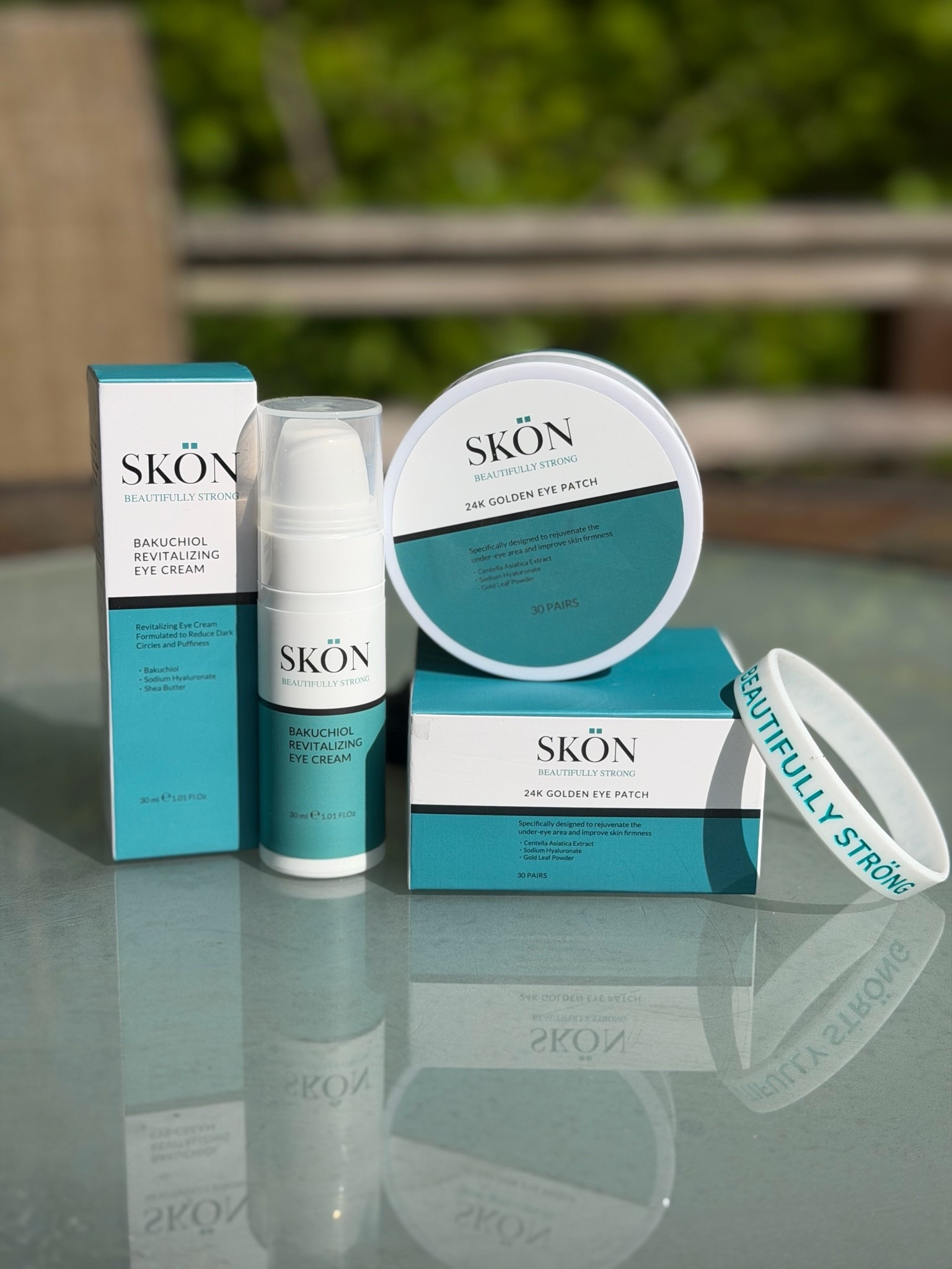 Taking a little extra time for self-care today with the SKÖN eye care duo. 🤍
Lately, my morning routine has been all about target-treating the delicate under-eye area, and these two have completely leveled up my skincare game:

✨ 24K Golden Eye Patches: The ultimate wake-up call. Infused with Centella Asiatica and Gold Leaf Powder, they instantly soothe, depuff, and make me look like I actually got a full 8 hours of sleep.
✨ Bakuchiol Revitalizing Eye Cream: A total game-changer for reducing dark circles and fine lines. Because it uses Bakuchiol (a plant-based retinol alternative), it’s incredibly gentle but gives amazing, firming results.
Healthy skin is all about consistency, and this duo makes it so easy to stay Beautifully Strong. 💪🏼✨
Have you tried Bakuchiol in your routine yet? 👇🏼

#LTKdayinmylife #LTKgrwm #LTKselfcare