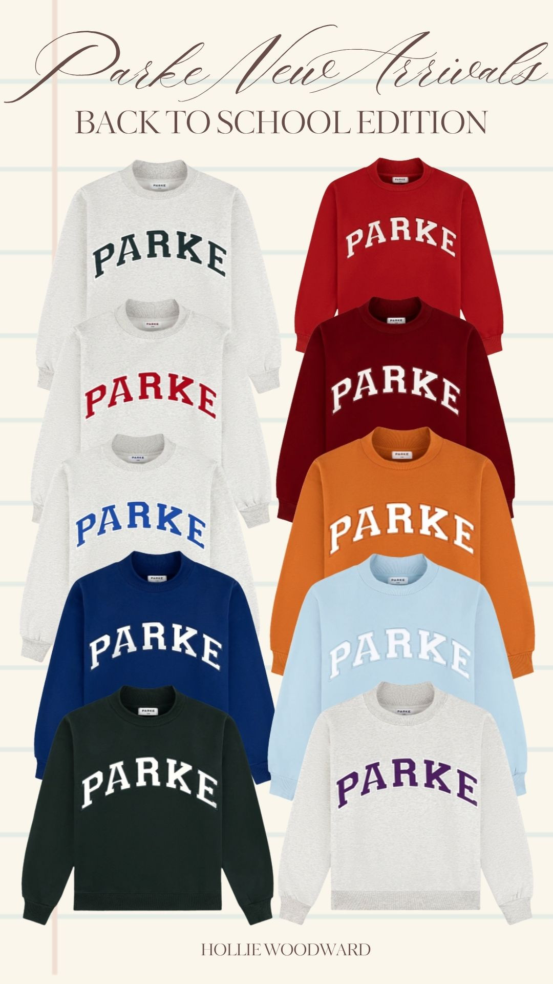 SO many school themed new arrivals at parke! 🍎📝 

 