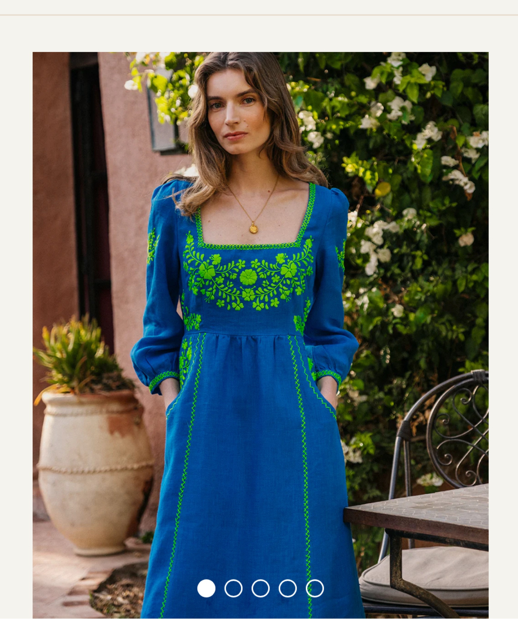 Beautiful embroidered linen dress 

#LTKwinter #LTKuk #LTKeurope
