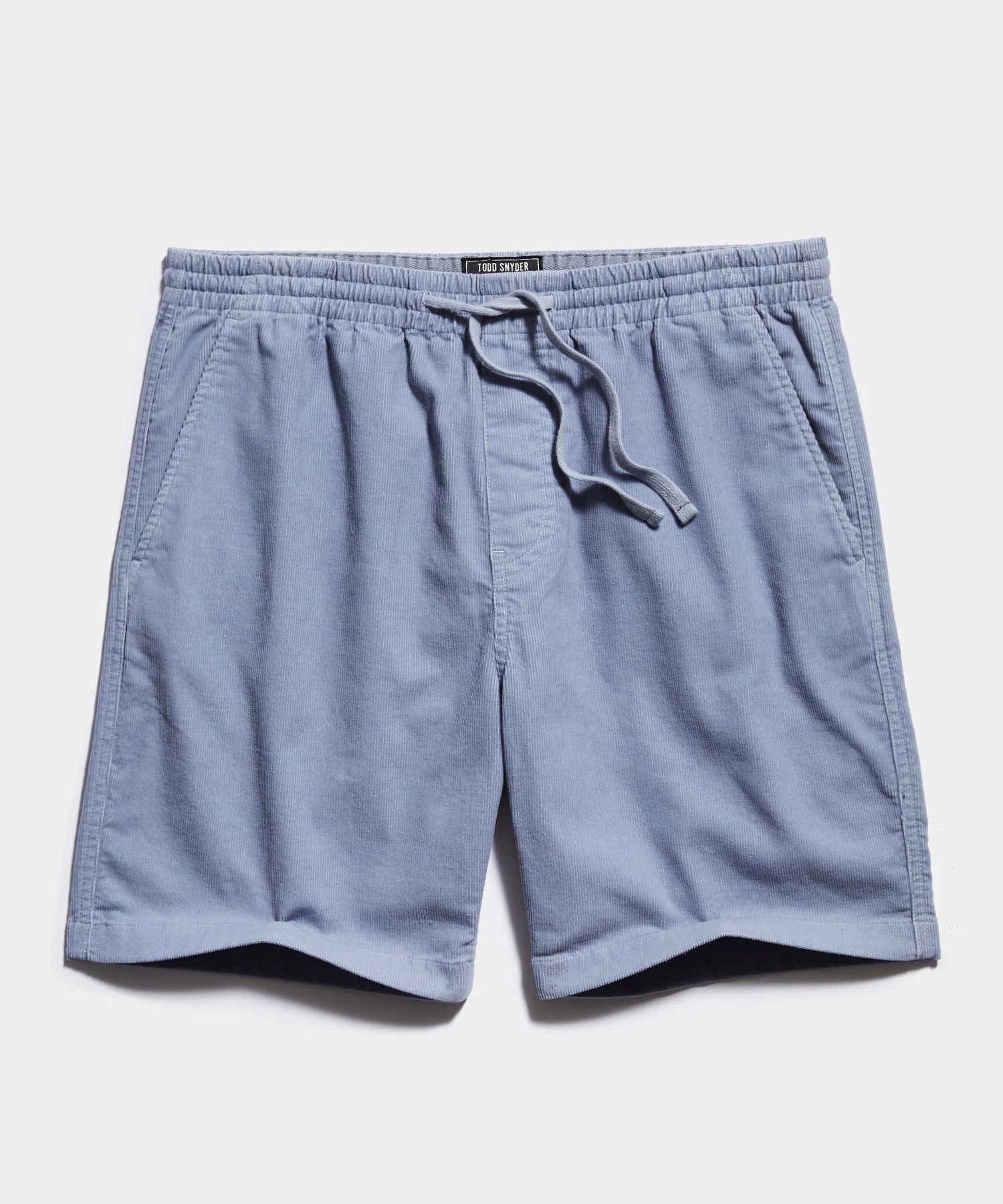 7" Washed Corduroy Weekend Short in Blue Willow | Todd Snyder