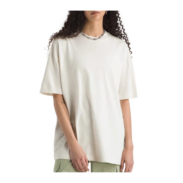 Women's The North Face Essential Simple Dome Oversized T-Shirt Medium White Dune | Scheels Sports
