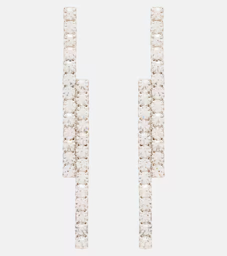 Gwen crystal-embellished drop earrings | Mytheresa (UK)