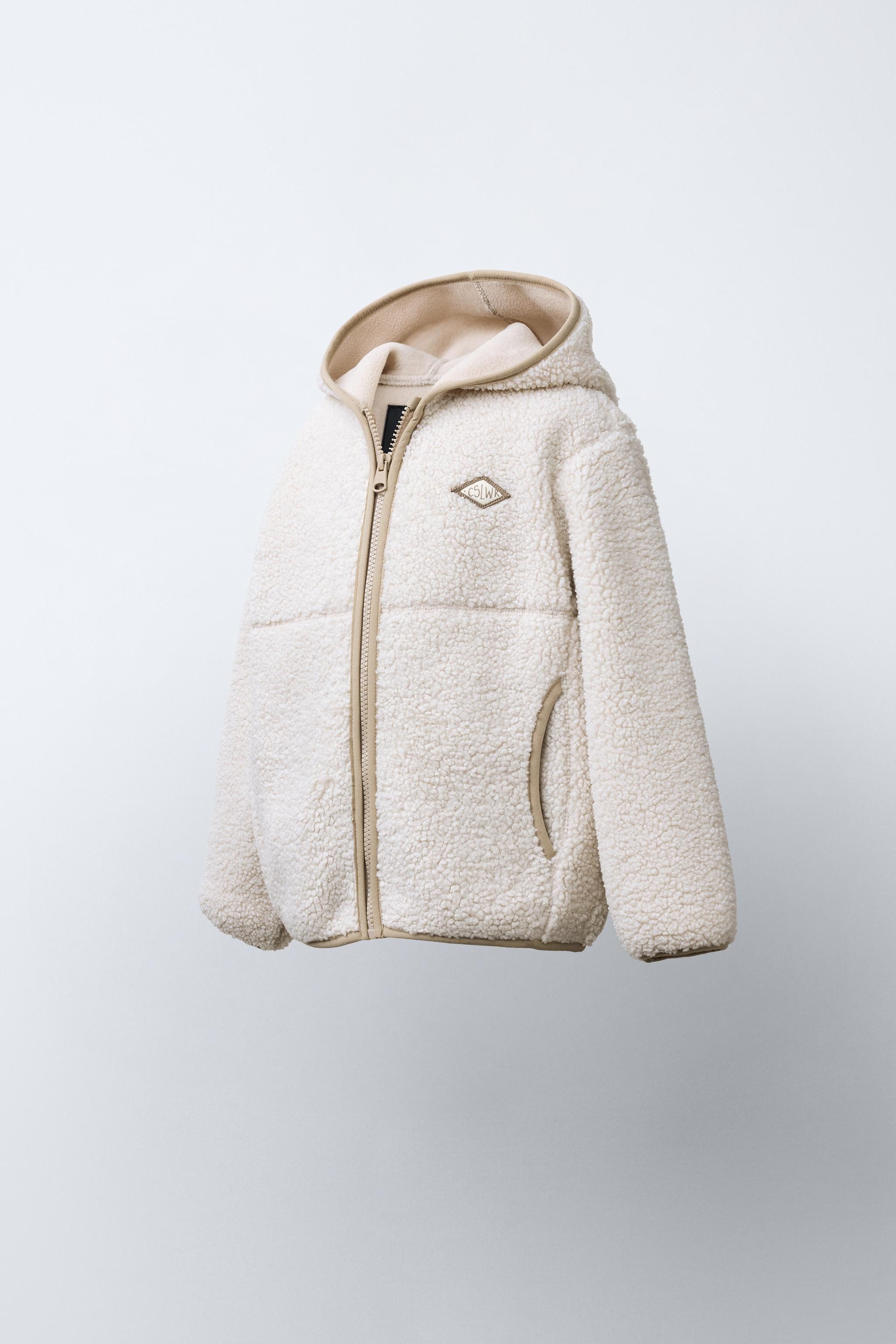 HOODED FLEECE JACKET | Zara US