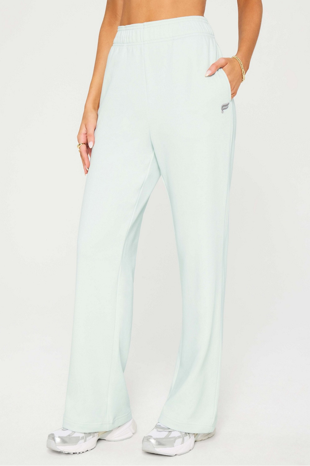 Year Round Terry Wide Leg Sweatpant | Fabletics