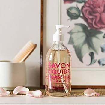 Compagnie de Provence Savon de Marseille Extra Pure Liquid Soap - Wild Rose - 16.7 Fl Oz Glass Pu... | Amazon (US)