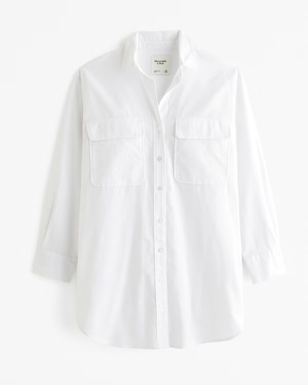 Women's Oxford Mini Shirt Dress | Women's Dresses & Jumpsuits | Abercrombie.com | Abercrombie & Fitch (US)