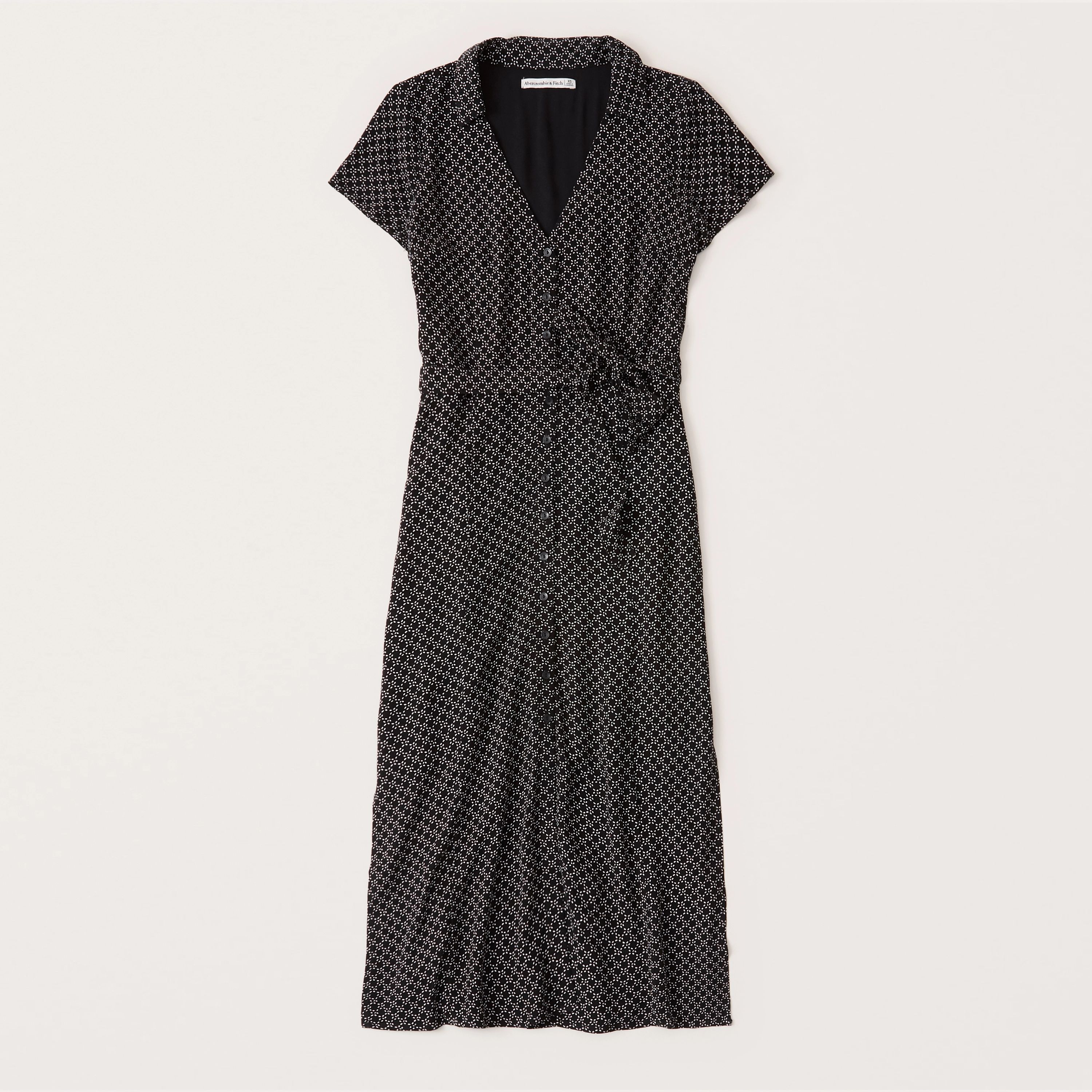 Midi Shirt Dress | Abercrombie & Fitch (US)