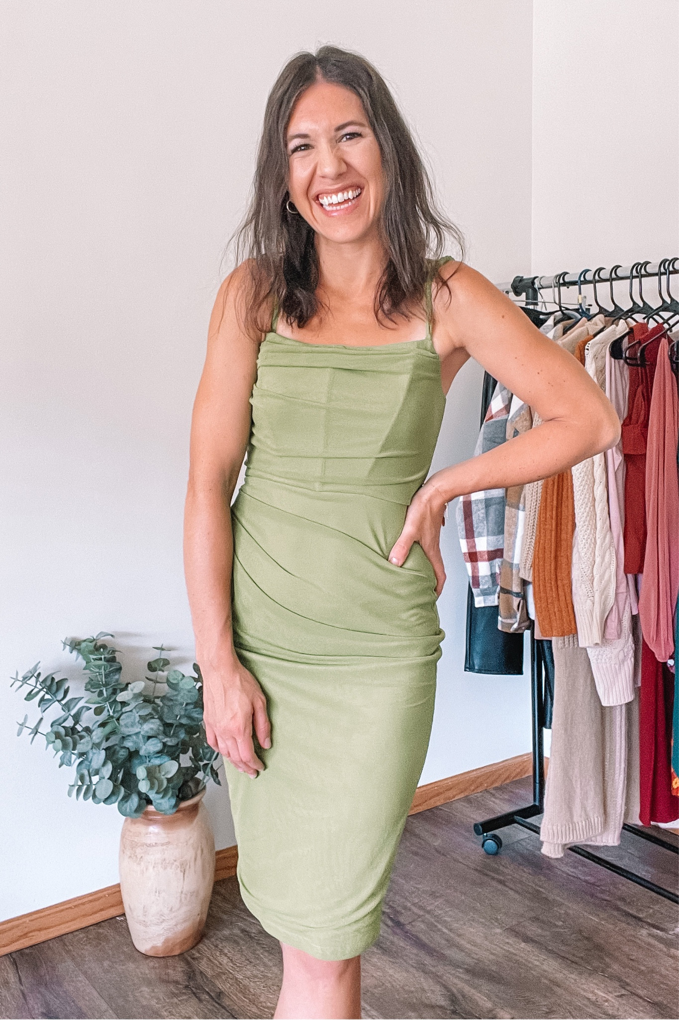 Amazon fashion wedding guest dress, small

Love the fit of this! So flattering.
Amazon finds 
Fall dress
Fall dresses 
Date night outfit 
Fall outfits 

#LTKSeasonal #LTKwedding #LTKunder50