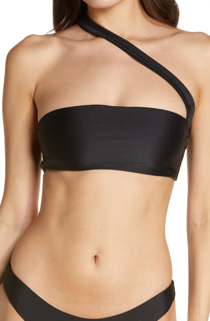 JADE Swim Halo One Shoulder Bikini Top | Nordstrom | Nordstrom