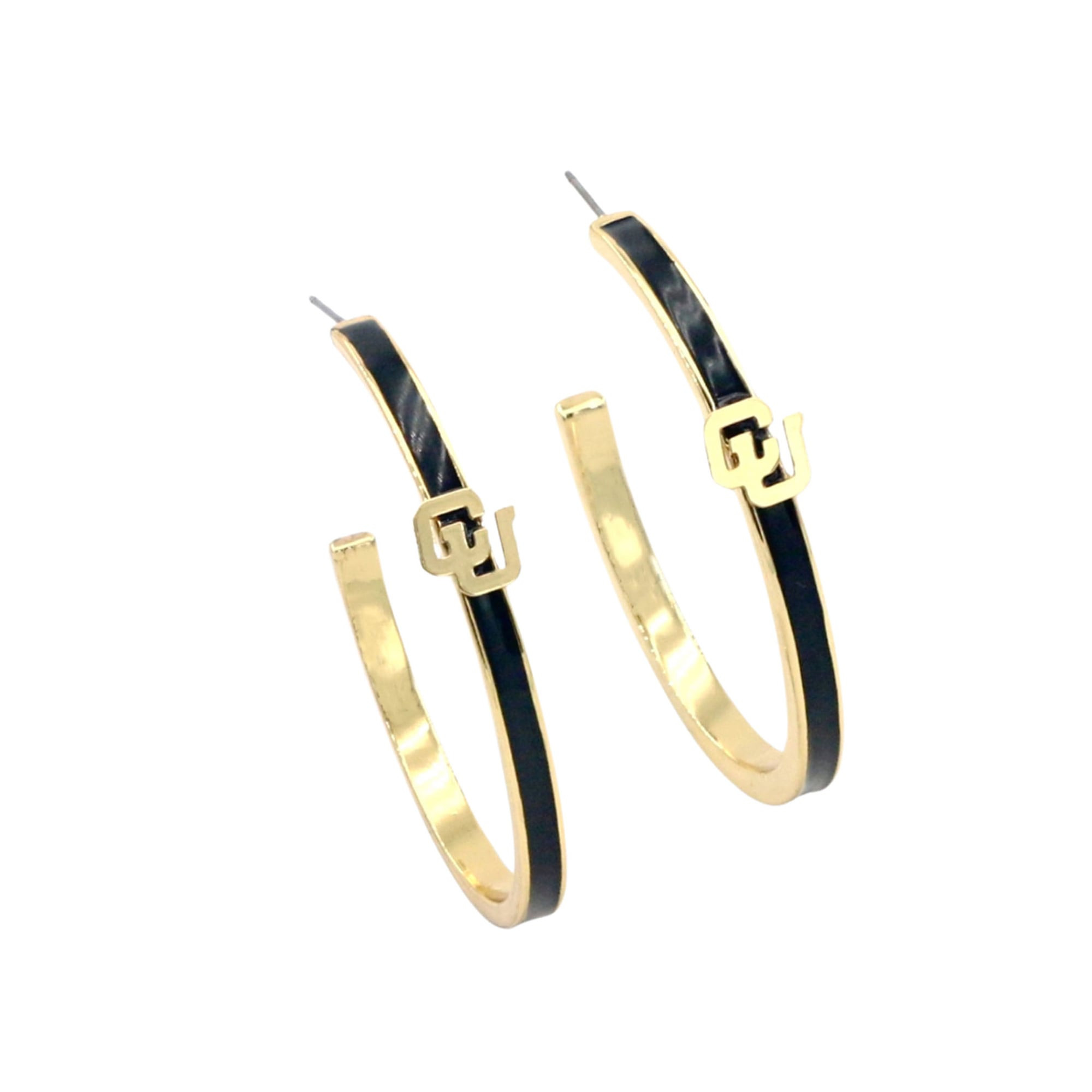 Colorado Buffaloes Brianna Cannon Logo Hoop Earrings | Fanatics