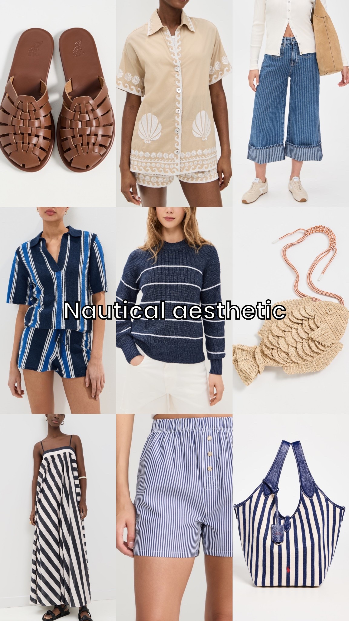 Nautical aesthetic for spring 2025. Rounded up my favorites from Shopbop for you to shop and ready your spring and summer wardrobe. #shopbopsale #shopbop #nauticalaesthetic 

#LTKTravel #LTKStyleTip #LTKSeasonal