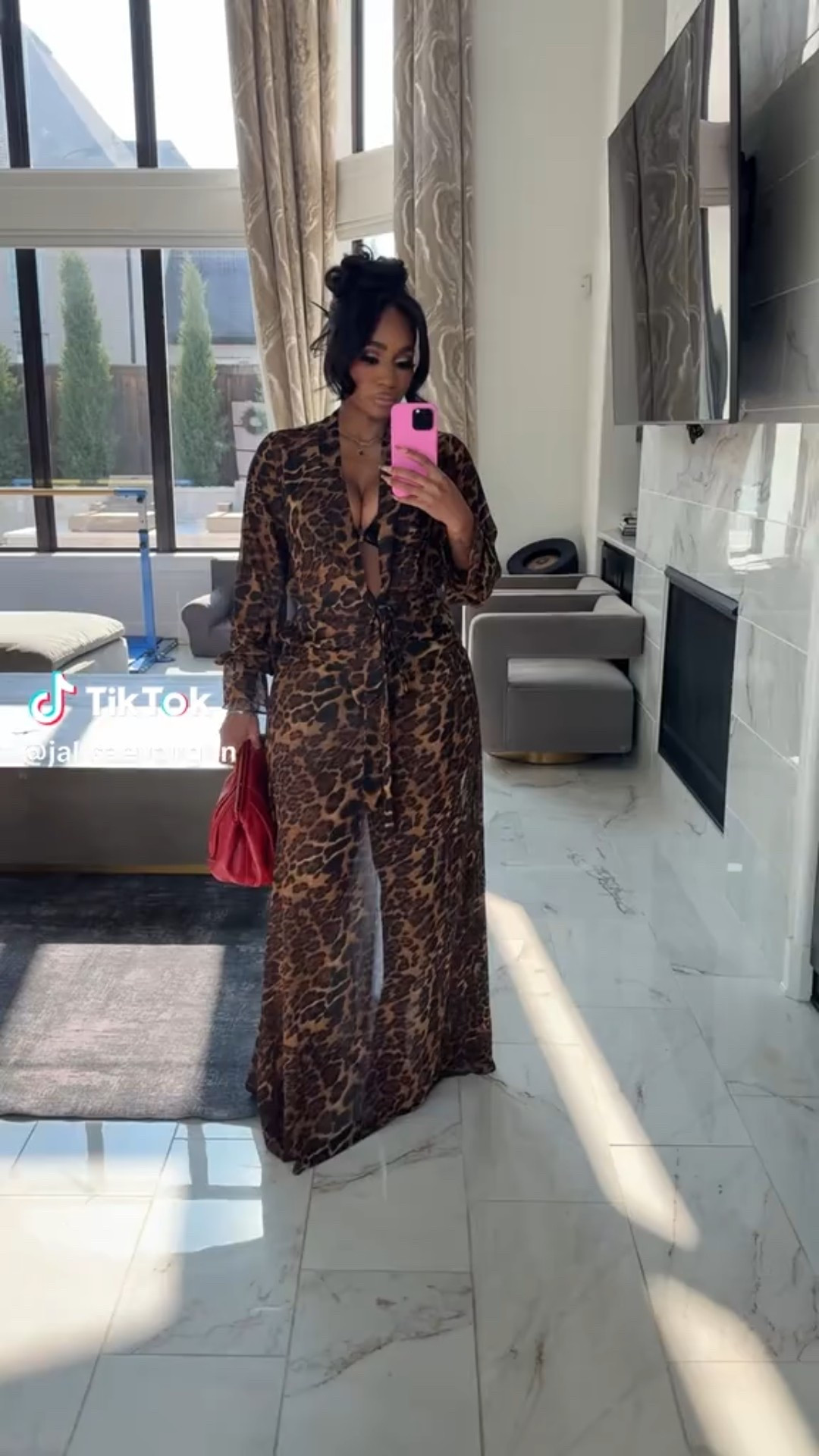 Animal print two piece set find! Wear together or separate!

#LTKFindsUnder100 #LTKootd #LTKMidsize