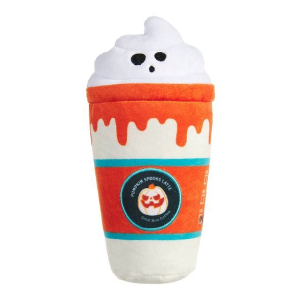 BARK Pumpkin Spooks Latte Dog Toy | Target