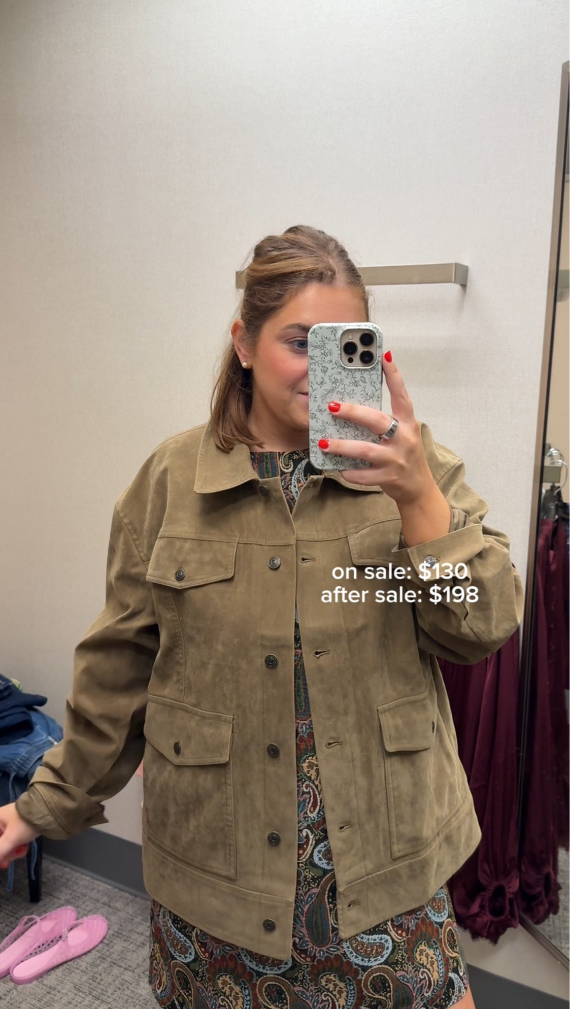 Free people suede jacket on sale. Wearing XL but it’s really oversized. Nordstrom anniversary sale. ￼

#LTKSaleAlert