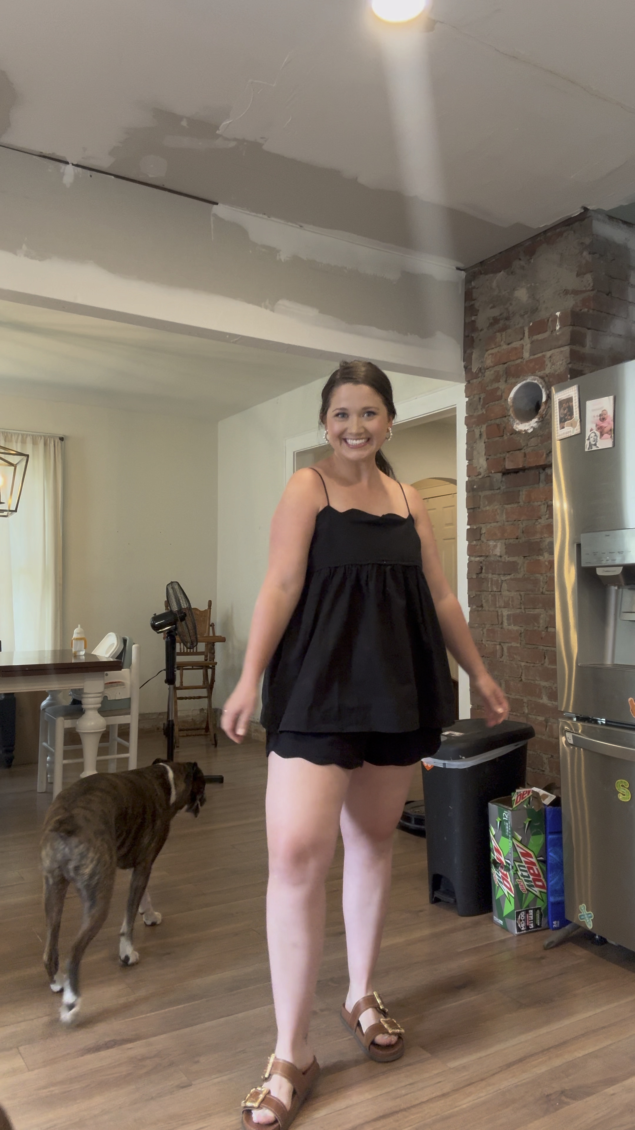 Matching set. Scallop set. Summer outfit 