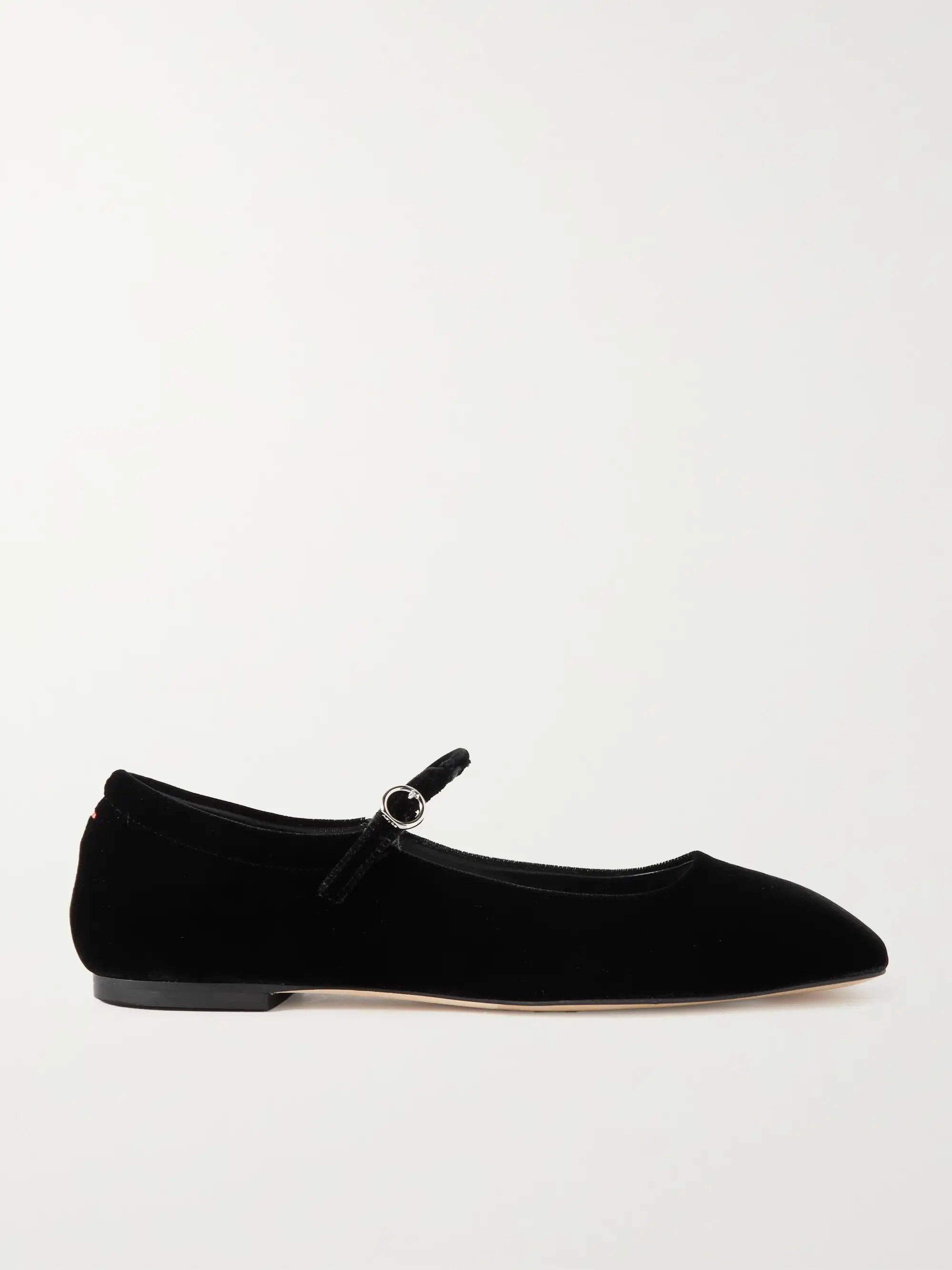 Uma velvet Mary Jane ballet flats | NET-A-PORTER (UK & EU)