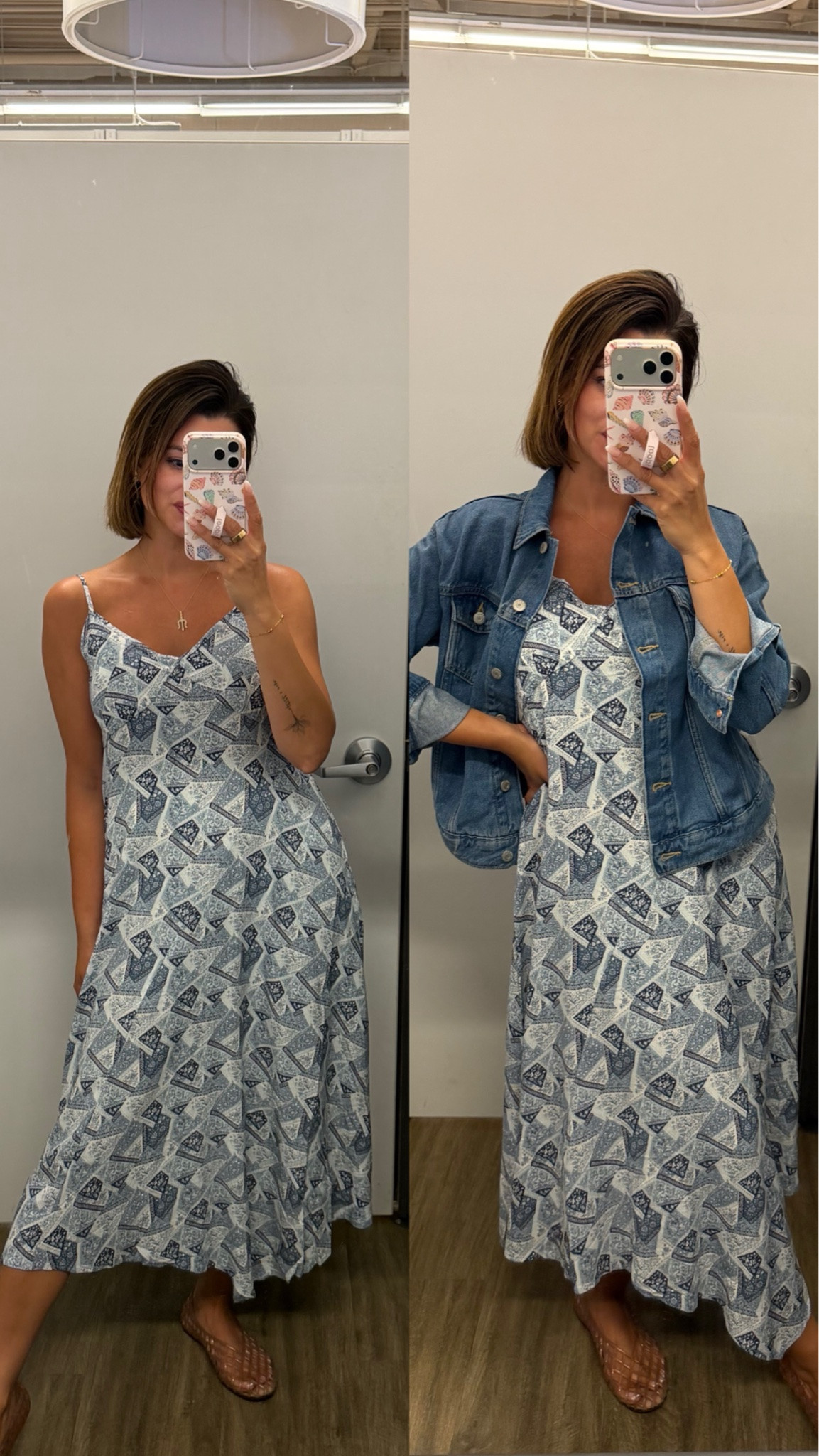 Old Navy is having an online exclusive sale right now — 50% off everything (even new arrivals)! 

Found this really pretty fit & flare tie-back midi dress! It has an asymmetric hem. Really flattering and also looks great paired with a denim jacket! 

Wearing a small.

#LTKSaleAlert #LTKootd #LTKSeasonal