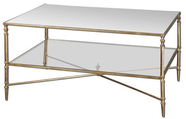 Henzler Mirrored Glass Coffee Table | Scout & Nimble