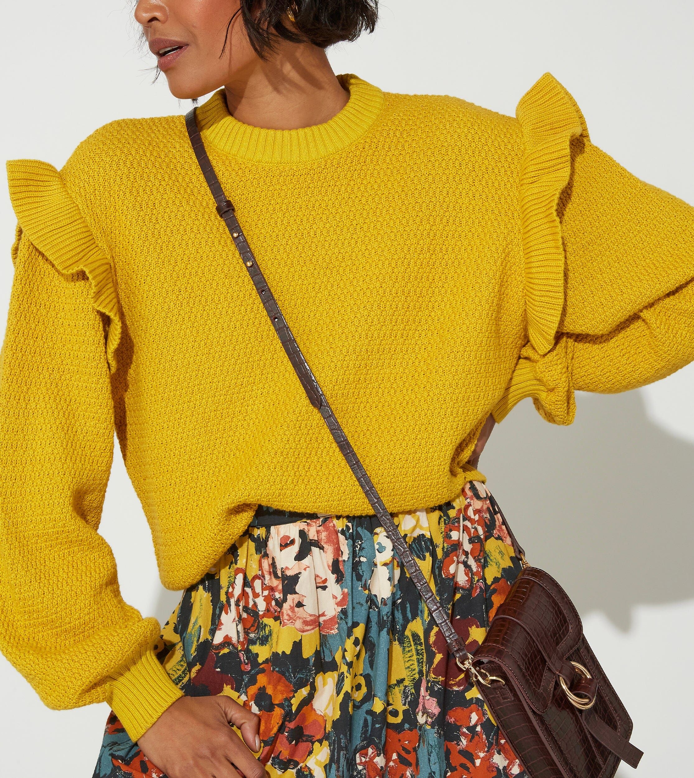 Yara Sweater | Citrine | Cleobella LLC