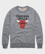 Chicago Bulls Logo Crewneck | Men's NBA Sweatshirt | Homage