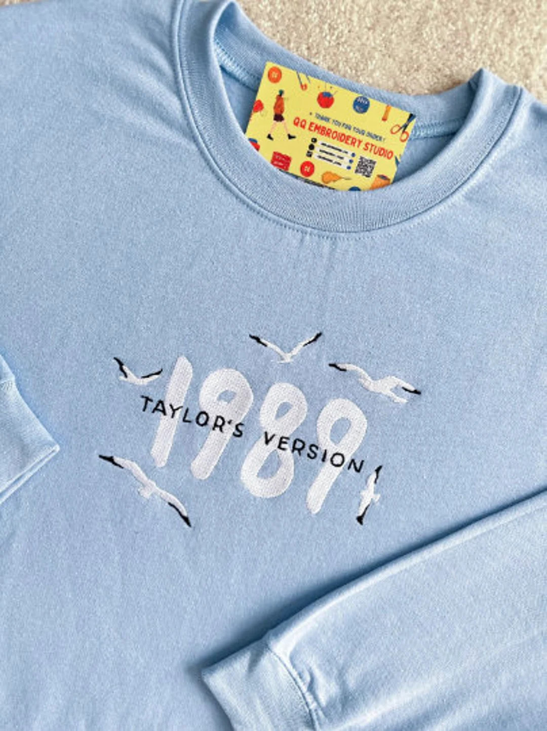 1989 Taylor's Version Embroidered Unisex Sweatshirt Hoodie - Etsy | Etsy (US)