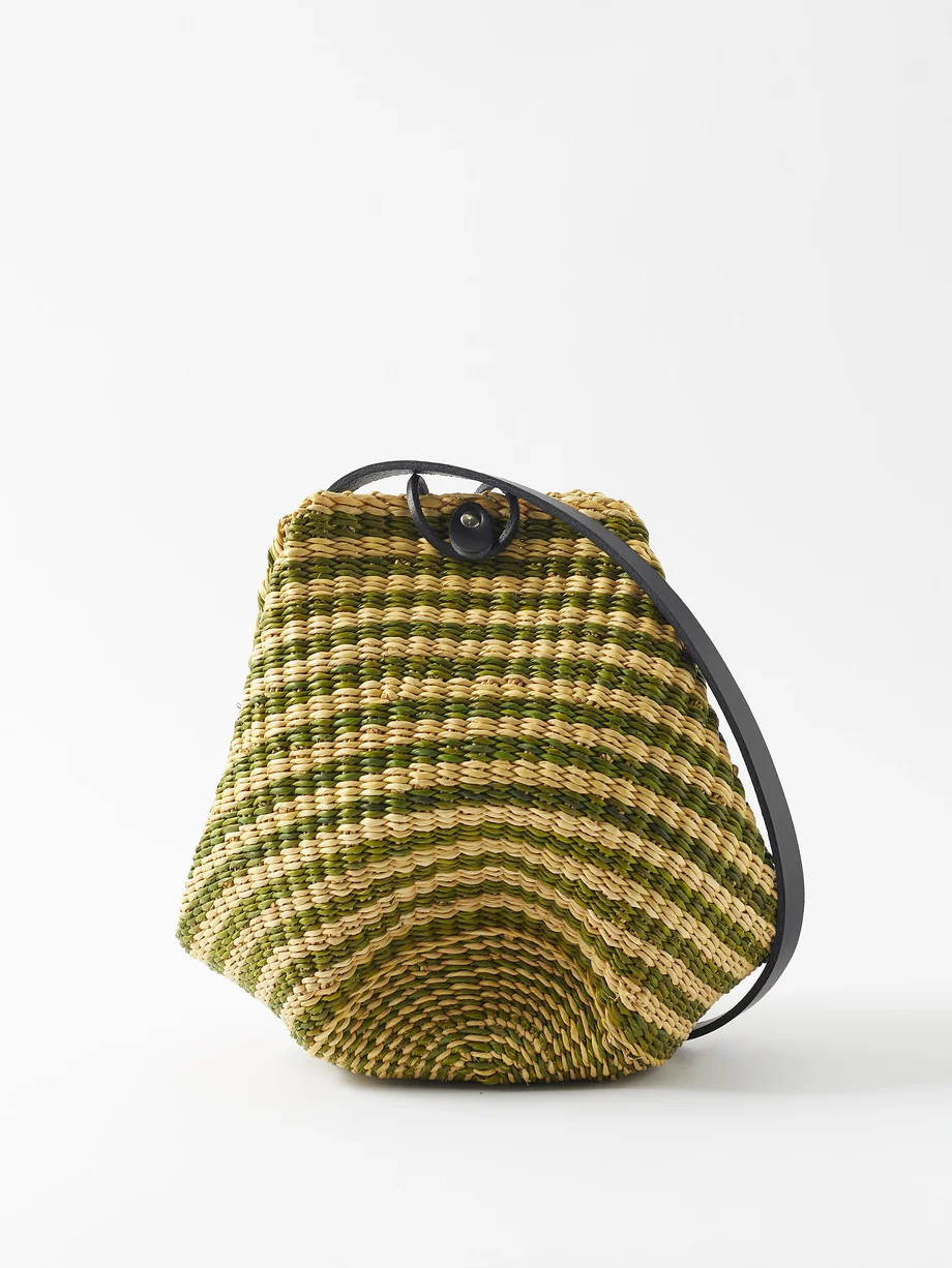 Inès BressandNo. 14 leather-trimmed basket bag | Matches (US)