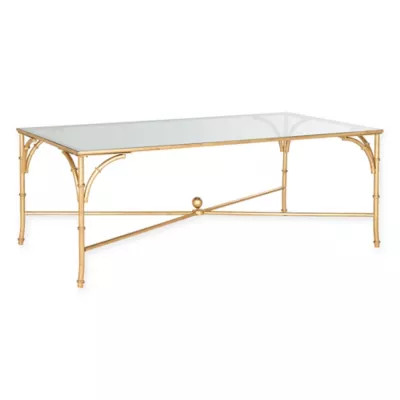 Safavieh Maurice Coffee Table in Gold | Bed Bath & Beyond | Bed Bath & Beyond
