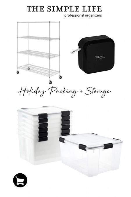 Wondering where to put away all of the holiday decorations? These are our teams favorite bins and racks to keep it super categorized! Labeling will make it easy to group bins together. #thecontainerstore #labels #holidaystorage #storageroom

#LTKhome #LTKfamily #LTKSeasonal