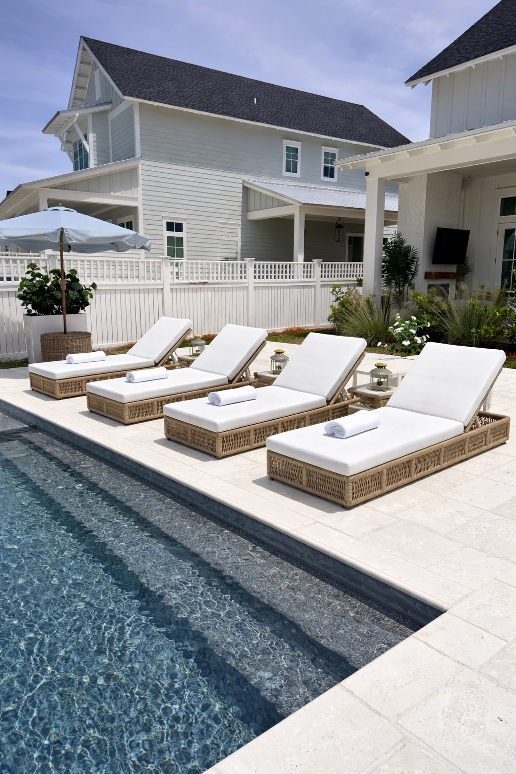 These outdoor chaise lounge chairs from Amazon are so lux! 

#LTKSeasonal #LTKHome