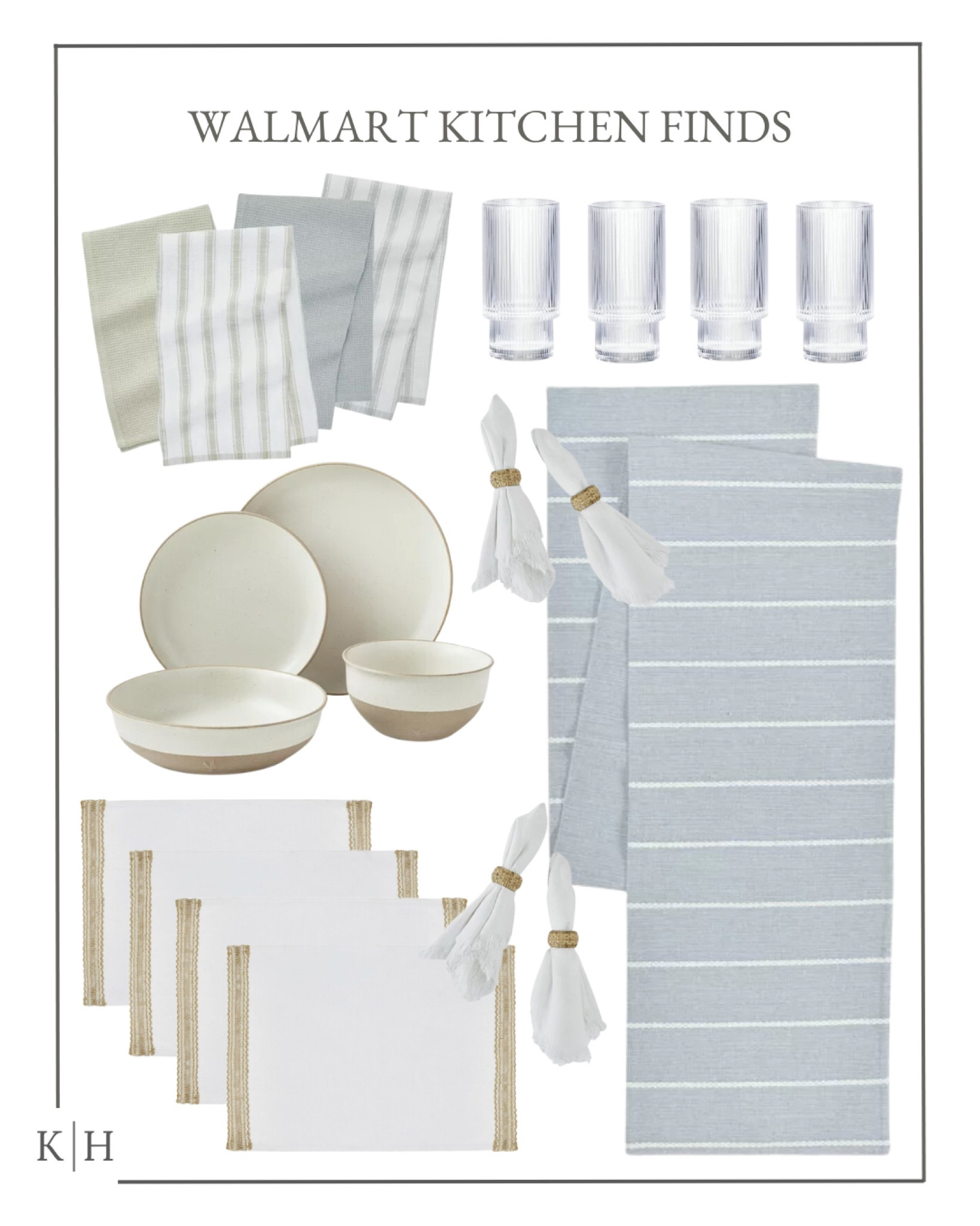 How beautiful are these dining pieces from Walmart? Some of them are from the Jenny and Dave Marrs collections while others from the My Texas Home. I think these would look beautiful styled together if you’re hosting! All affordable too! 

#LTKstyletip #LTKhome #LTKunder50