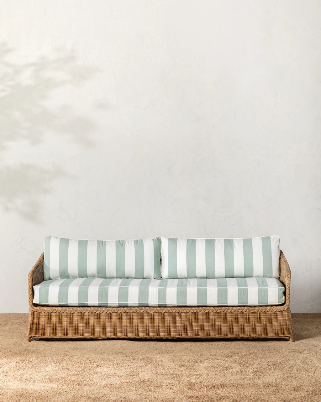 Haviland Outdoor Sofa with Striped Cushions | McGee & Co.