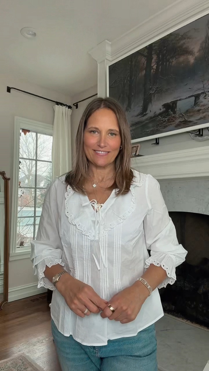 Cotton voile drapes so beautifully  

#LTKSaleAlert #LTKootd #LTKOver40