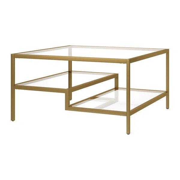 Lovett Glass Top Coffee Table | Wayfair North America