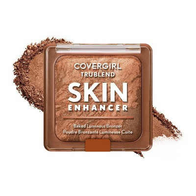 COVERGIRL TruBlend Skin Enhancer Baked Luminous Bronzer - Caramel Truffle - 8g | Target