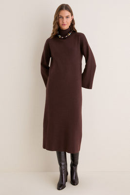 Chocolate Vivianne Midi Dress | Tuckernuck (US)