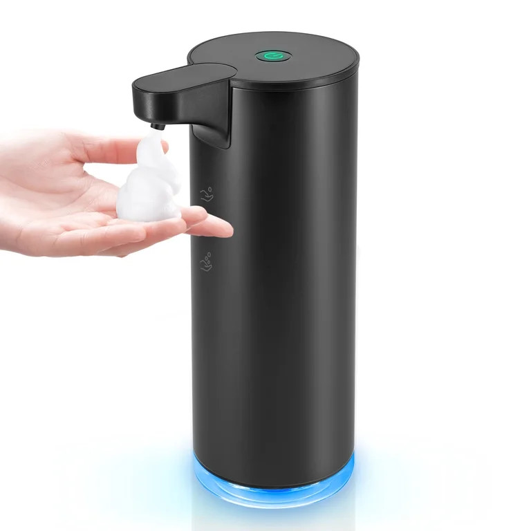 Automatic Foaming Soap Dispenser: Rechargeable Touchless Soap Dispenser Stainless Steel Foam Soap... | Walmart (US)