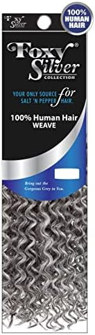 Foxy Silver (Weave - HH Jerry Curl) - Human Hair Weave in 51 | Amazon (US)