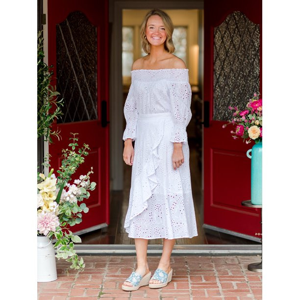 The Pioneer Woman Slip-on Espadrille Wedge Sandals, Women's | Walmart (US)