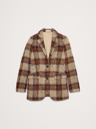 Italian Plaid Blazer | Banana Republic (US)