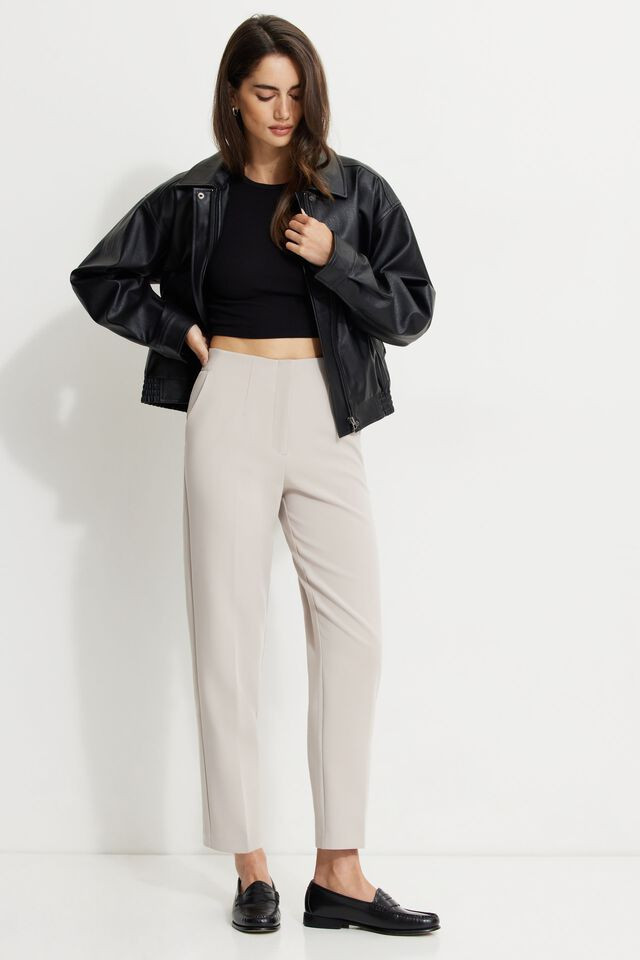 Emily Tailored Slim Ankle Pants | Dynamite Clothing