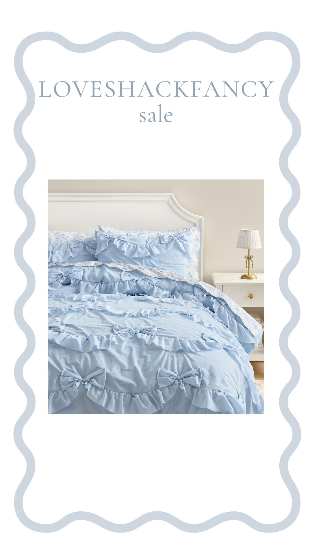 Romantic, ruffled, and oh-so-dreamy—this LoveShackFancy bedding is on sale and it’s the perfect way to add a little charm to your bedroom sanctuary!

#LTKHome #LTKSaleAlert #LTKStyleTip