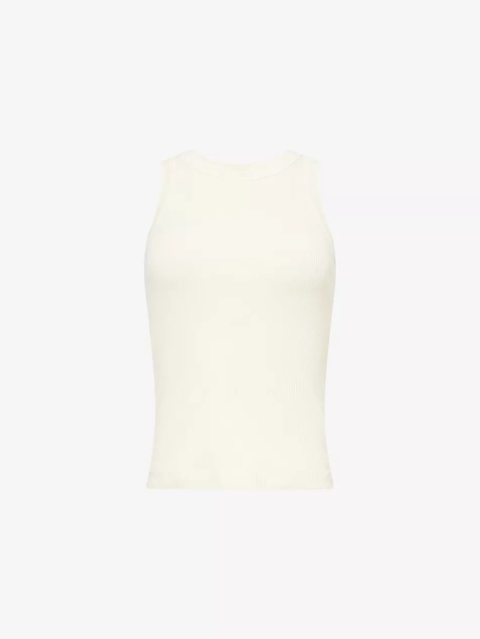 Isabel sleeveless organic-cotton blend top | Selfridges