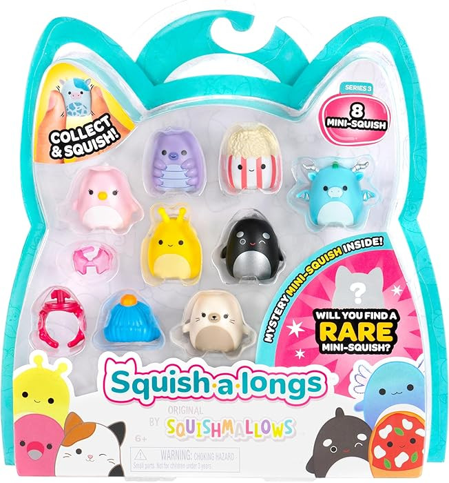 Squish-a-longs Mini-Squish 8-Pack (Wave 3, Style 2) | Amazon (US)
