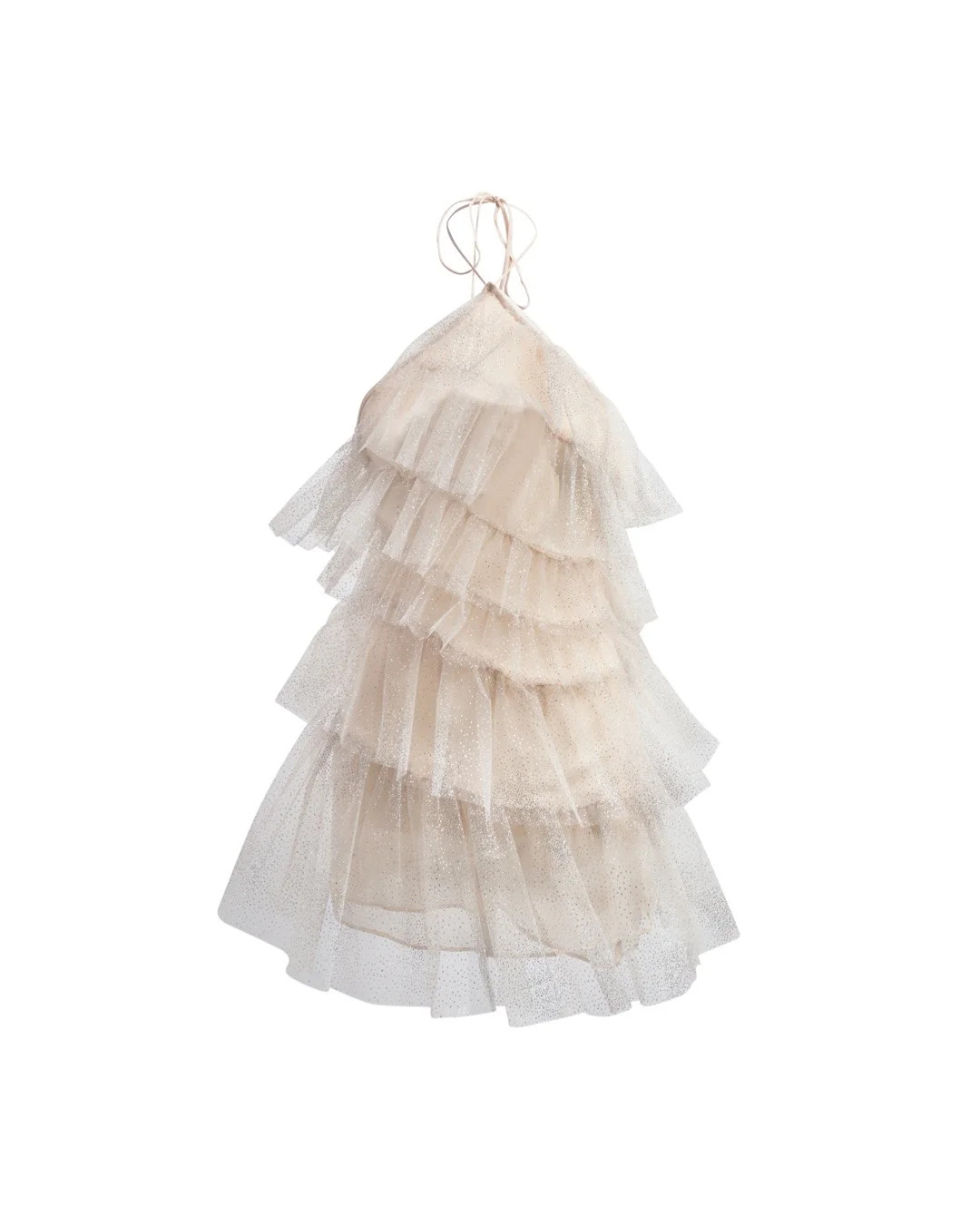 LOU DRESS SPARKLE NUDE | The Bar