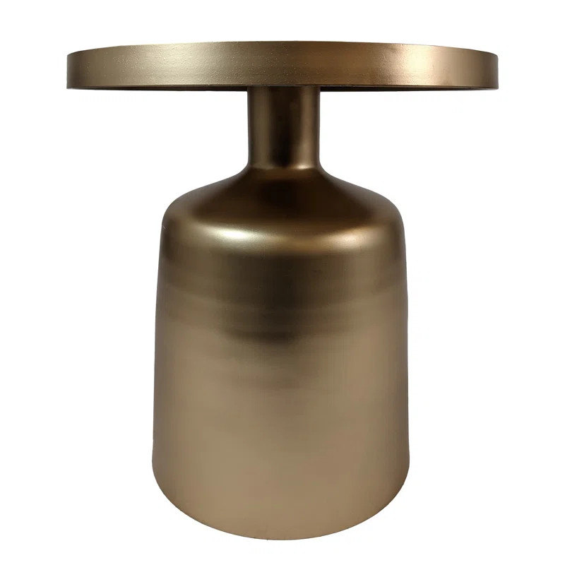 Geminius Pedestal End Table | Wayfair Professional