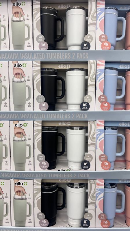 Spotted at Sam’s 👀 A tumbler and carrier in one!

🌼 🌼 🌼

The Ello Port 40-oz Stainless Steel Tumbler tackles large capacity hydration needs with convenient features. Vacuum insulated stainless steel keeps drinks cold for up to 20 hours, hot for up to 4 hours, and is made for all-day hydration with fewer refills! It's perfect for coffee, tea, water or any other beverage. With its built-in carry loop and integrated side handle, this tumbler is perfect for both indoor and outdoor use 

The Ello Port fits in most cupholders, making it one of the most portable, travel-friendly tumblers on the market. The silicone grip band makes it ease to carry. Take this tumbler on an errand, to the gym or on a hike. Drink from the straw or the leak-proof slider lid. 

Want to take a break from hydrating? Seal the lid and throw it in your bag, purse, or briefcase with confidence! The patented leak-proof sealing slider can be conveniently opened with one hand and is designed to be easy to clean and top-rack dishwasher safe. Our double walled, durable stainless steel withstands the rigors of everyday use. Purchase the Ello Port with peace of mind. Ello is proud to stand behind all of our products our lifetime guarantee protects purchases from authorized retailers.

#LTKGiftGuide #LTKfitness #LTKhome