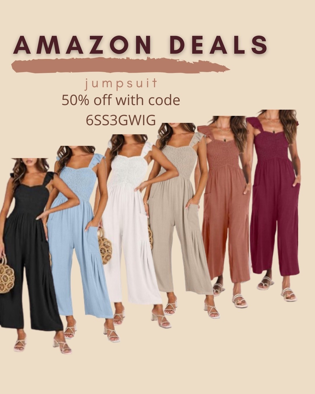 $17 ends 2/8

Amazon fashion
Amazon deals
Jumpsuit


#LTKSaleAlert