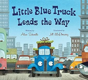 Little Blue Truck Leads the Way Board Book | Amazon (US)