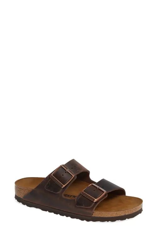 Birkenstock Arizona Sandal in Habana Oiled at Nordstrom, Size 7-7.5Us | Nordstrom